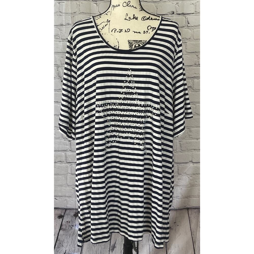 Evans Women’s Star Swing Tunic Top (Size 26/28)